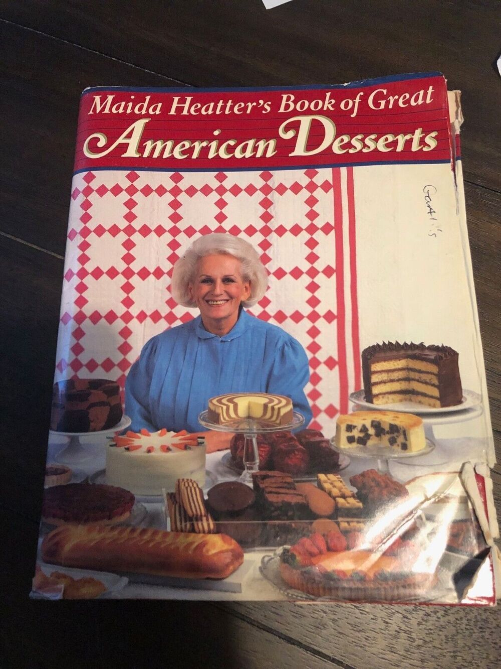 Maida Heatter's Book of Great American Desserts - Hardcover - GOOD